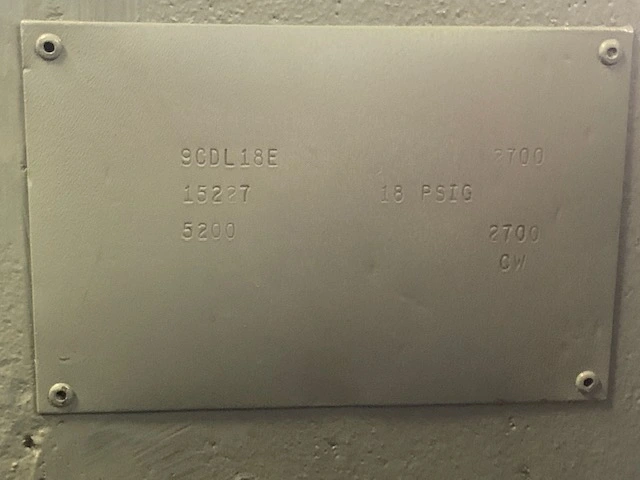 Gardner Denver Rotary Positive Blower 9CDL183