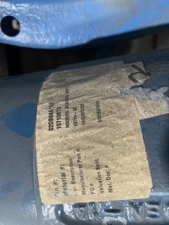 Housing Bearing Unit for Slurry Pump, Part Number 93788-AC New Storeroom Spare