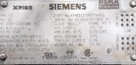 Goulds LF3196 1×1.5-8 Stainless Steel Low Flow Pump