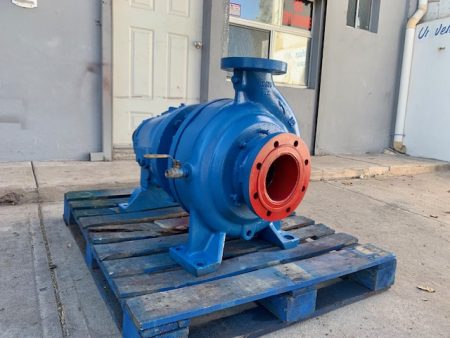 Goulds pump model 3175 size 4×6-14, material AI/316ss
