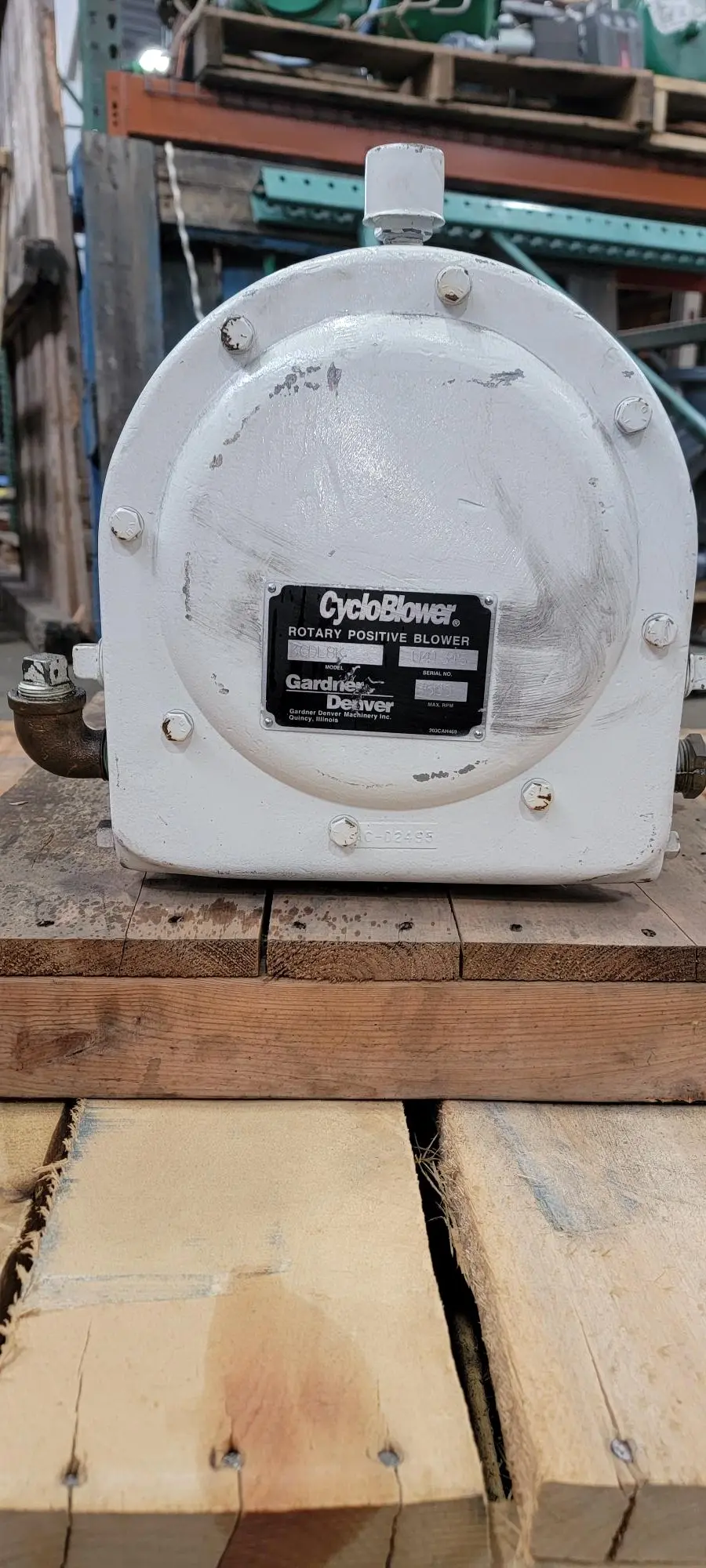 Gardner Denver CycloBlower Model 3CDL8K 3600 rpm