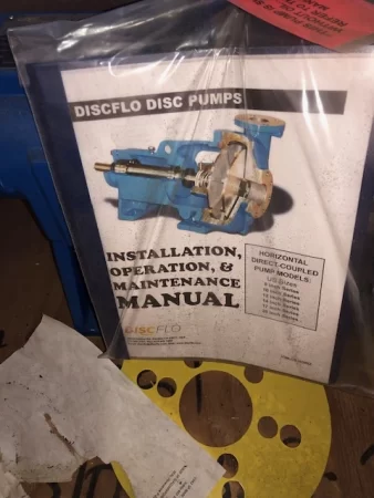 Discflo model 402-14 Stainless Steel Pump