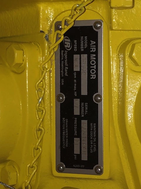 Ingersoll Rand EE59G Geared Drive Reversible Air Motor