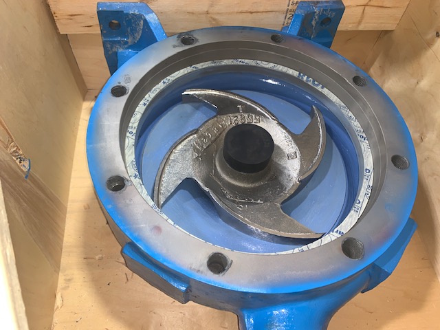 Goulds pump model 3175 Size 3×6-14 Casing and Impeller, New Storeroom Spare