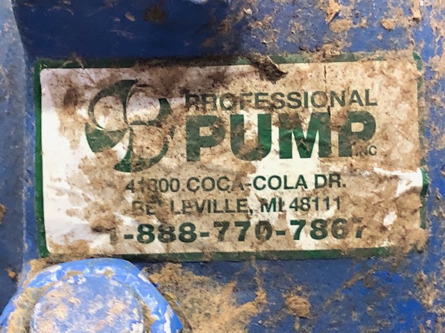 Goulds Pump 3316 size 3×4-11