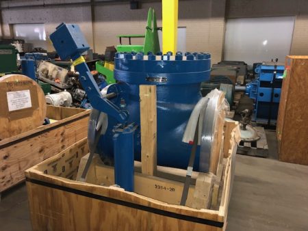 20″ CL300 Weir Valves and Controls Check Valve, New Storeroom Spare