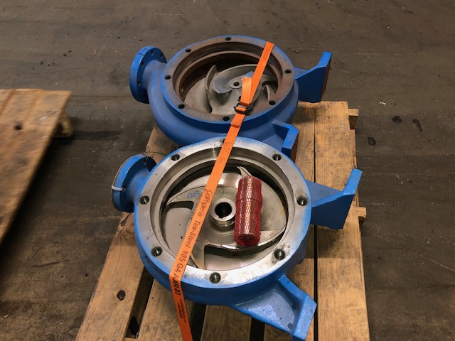 Goulds pump model 3175 Size 4×6-14 Casing and Impeller, New Storeroom Spare