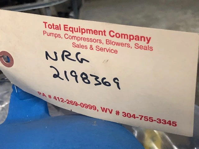 Total Equipment Company Split Case Pump, New Storeroom Spare