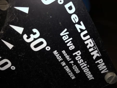 6″ KTM Dezurik V-Ball Valve with Pneumatic Actuator, New Storeroom Spare