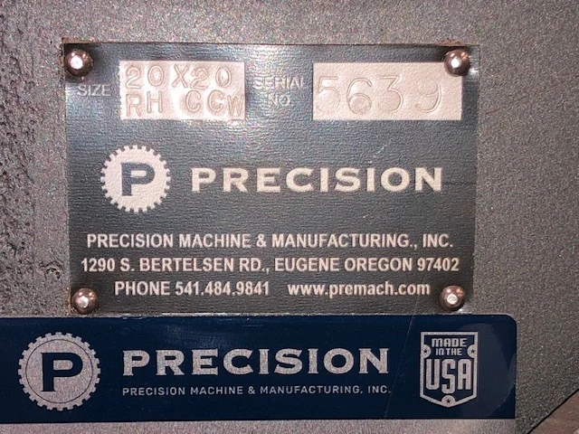 Precision 20×20 Feeder New Storeroom Spare