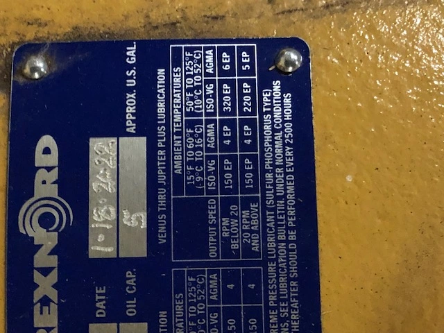 Rexnord Planet Gear 7000 size EARTH, New Storeroom Spare