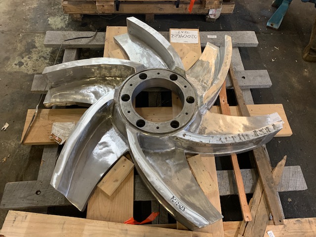 55.5″ Stainless Steel Voith GV-15 Pulper Rotor