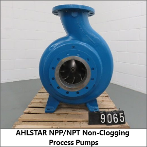 AHLSTAR NPPNPT Non-Clogging Process Pumps