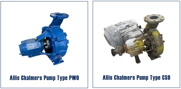 Allis-Chalmers CSO and PWO Pumps
