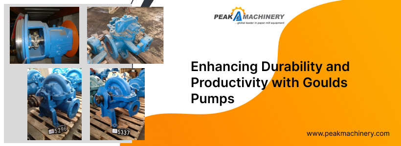Enhancing Durability and Productivity with Goulds Pumps