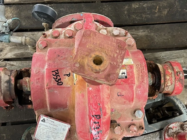 ITT A-C 8100 6x6x9F Centrifugal Fire Pump