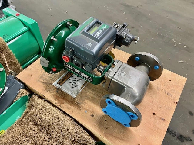 1-1/2″ Fisher Baumann Model 32.24588SVF Control Valve , New Storeroom Spare