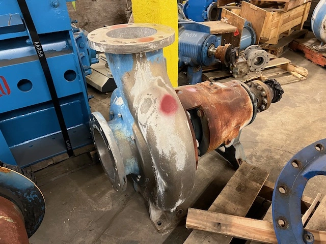 Goulds 3175 8×10-18 Stainless Steel Paper Stock Process Pump