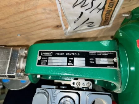 3/4″ Fisher Baumann Model 32.24588SVF Control Valve , New Storeroom Spare