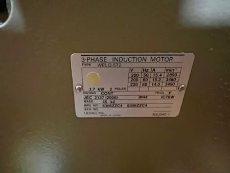 Ulvac PRC-012A Mechanical Booster Pump New Storeroom Spare