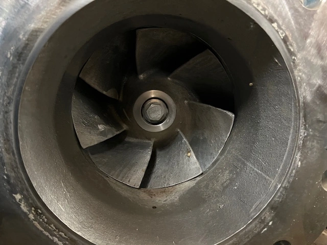 Goulds 3175 8×10-18 Stainless Steel Paper Stock Process Pump