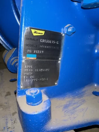 Warman 4/3 AH Slurry Pump , New Storeroom Spare