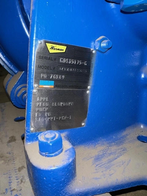 Warman 4/3 AH Slurry Pump , New Storeroom Spare