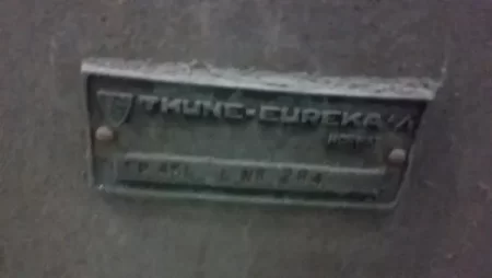 Thune-Eureka Dewatering Screw Press model SP-45L 316 Stainless