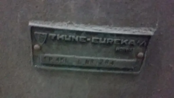 Thune-Eureka Dewatering Screw Press model SP-45L 316 Stainless