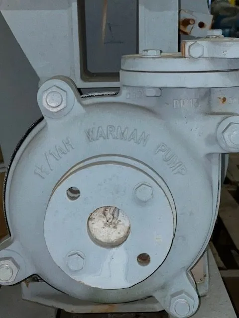 1-1/2 /1AH Warman Slurry Pump