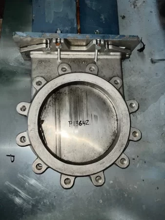 12″ Stainless Steel Fabri-Valve Knife Gate Valve Air Operated