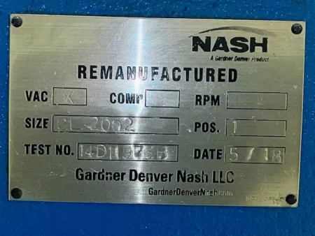 Nash CL2002 Vacuum Pump