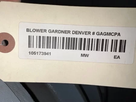 Gardner Denver Sutorbilt GAGMCPA Catalog No. 7MP Blower , New Storeroom Spare