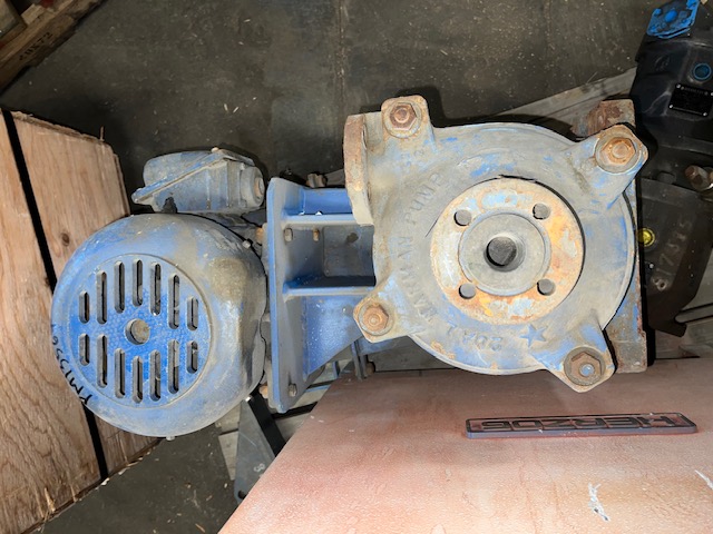 Warman Slurry Pump 20AL with base and motor