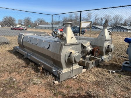 Thune-Eureka Dewatering Screw Press model SP-45L  316 Stainless