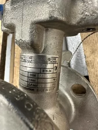 Metso 015-RECA01AJJST 1″ Stainless Steel V-Ball Control Valve