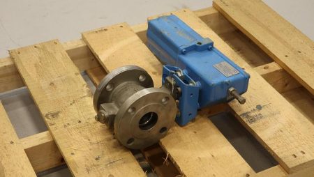 Neles Controls Q-R2102ACCD 2″ Stainless Steel V-Ball Control Valve