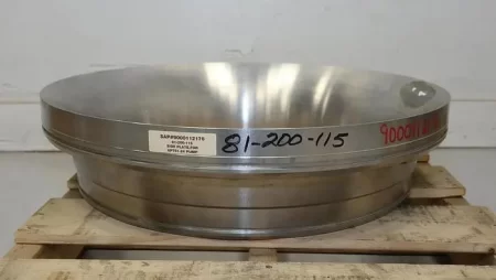 Sulzer APT61-24 Stainless Steel Suction Side Plate, Unused Storeroom Spare