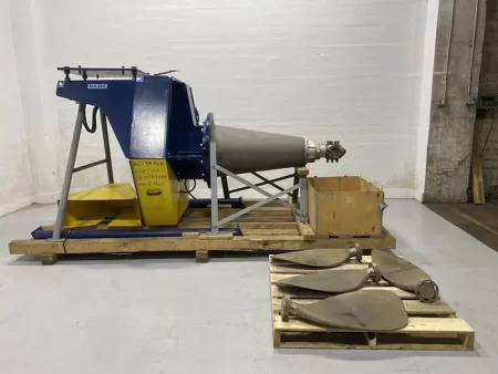 Sulzer STB-65.100 Side Mount Agitator, 4-Vane 57” Diameter Stainless Steel Propeller