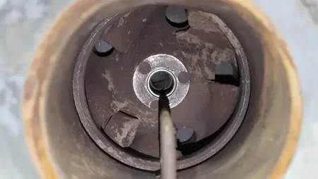 Ahlstrom APT32-2 Pump, Stainless Steel Casing, 5-Vane Stainless Steel Impeller, Mechanical Seal