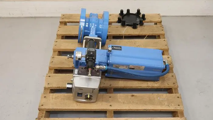 Metso Q-REDA03DJJST 3″ V-Ball Valve, WCB Body, 329/HCR Trim, 329 Stem, 316/Stell Seat, With Q-Trim Technology, PDTC