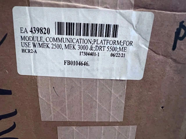BTG CPM 1300 Rotary Consistency Transmitter Control