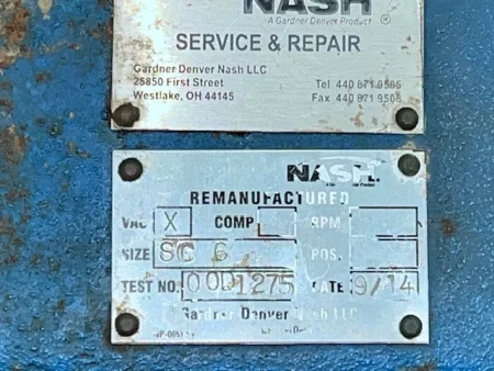 Nash SC6 Vacuum Pump