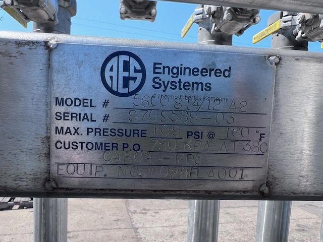 Engineered Systems 5600S14/12A2 Tubular BackWash Filter