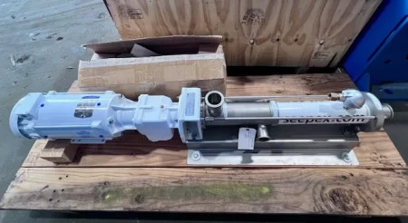 Seepex BCSB 2-12 Stainless Steel Progressive Cavity Pump, 1.5HP