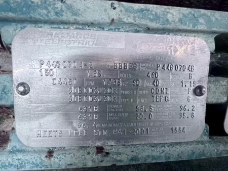 Voith DF2 Stainless Steel Deflaker with base and motor