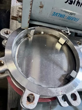 8″ FNW Stainless Steel Knife Gate Valve Air Operated