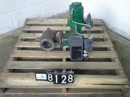 Fisher 4″ V200 V-Ball Control Valve