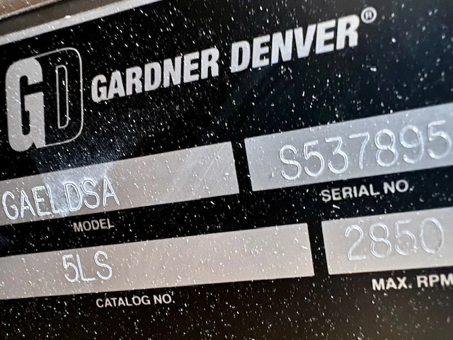 Gardner Denver GAELDSA 5LS Blower , New Storeroom Spare
