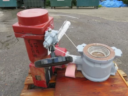 Masoneilan Camflex II size 8″-150 Rotary Control Valve